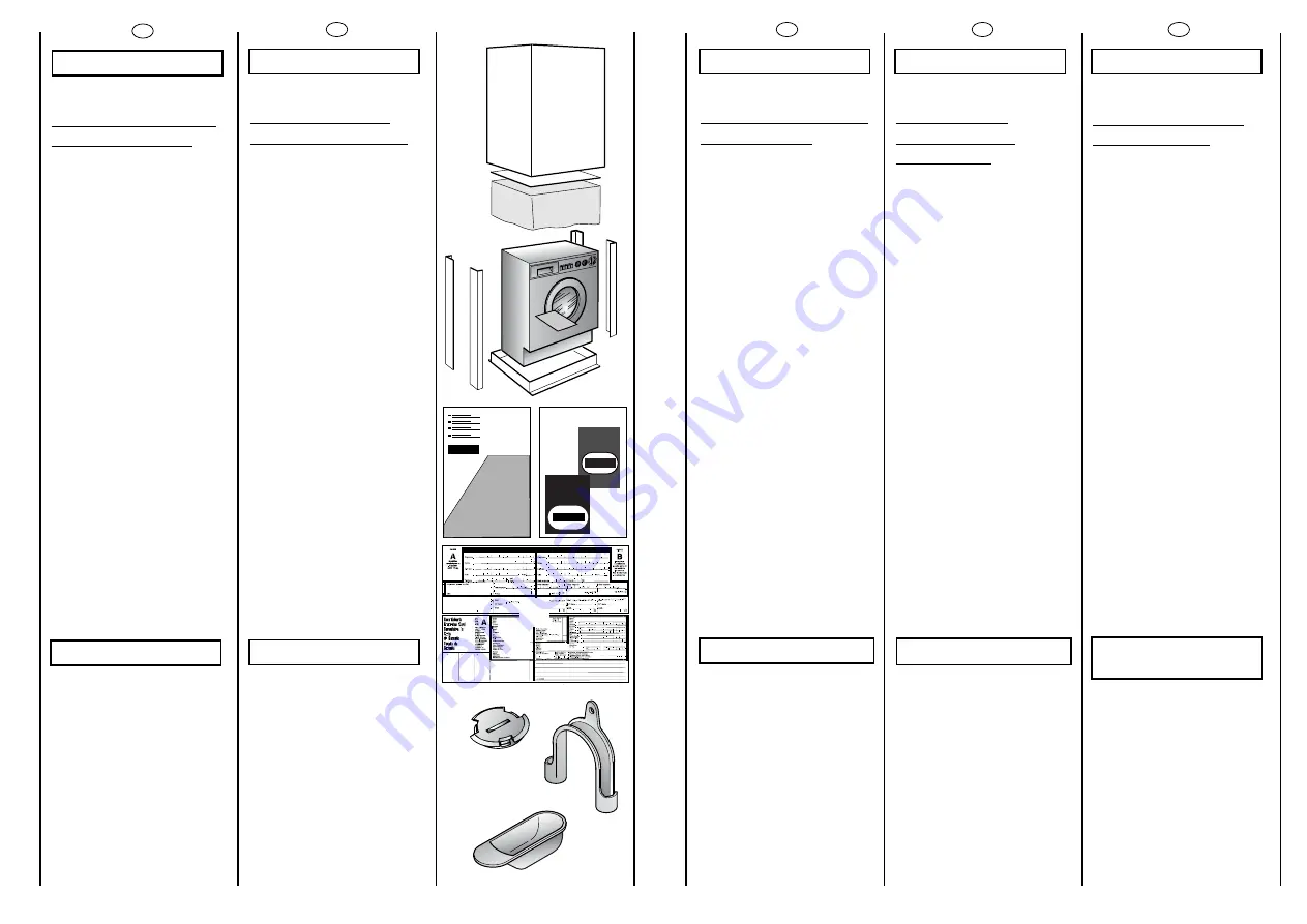 Candy CIW 100 T User Instructions Download Page 4