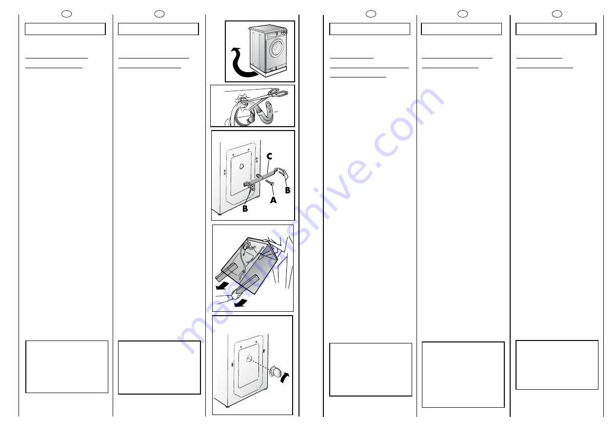 Candy CIW 100 T User Instructions Download Page 9