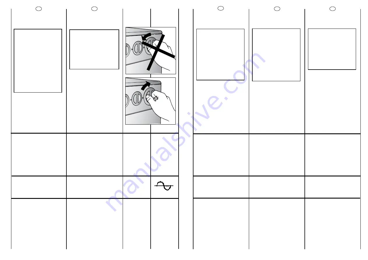 Candy CIW 100 T User Instructions Download Page 16