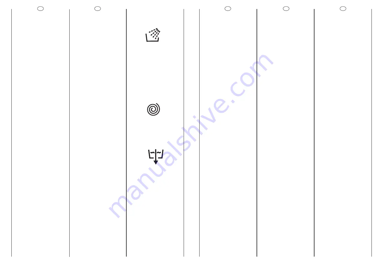 Candy CMF 105 User Instructions Download Page 25