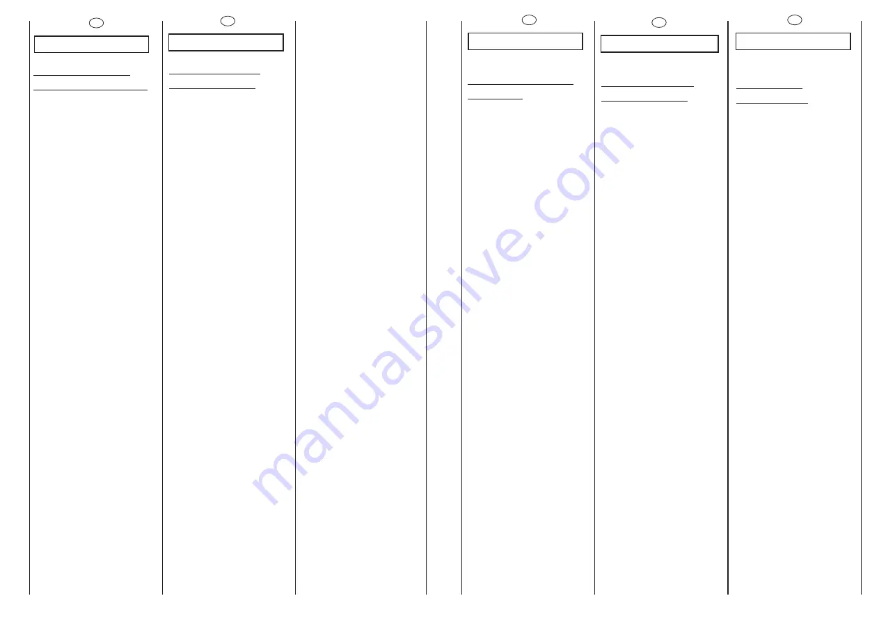 Candy CMF 105 User Instructions Download Page 30