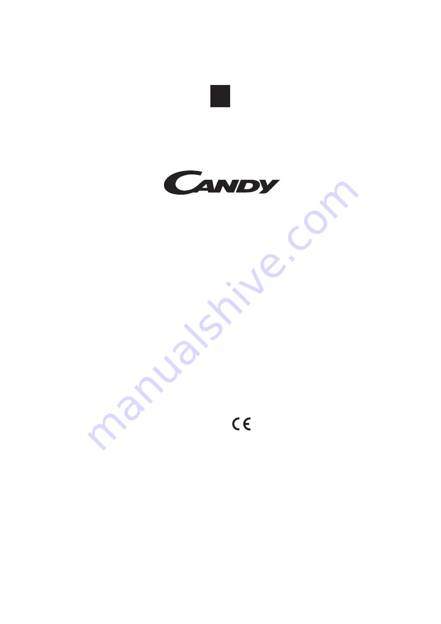 Candy CMXG20DR Instruction Manual Download Page 122