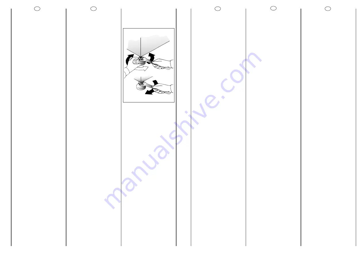 Candy CN 50 T User Instructions Download Page 11