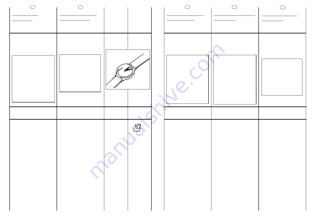 Candy CN 50 T User Instructions Download Page 13