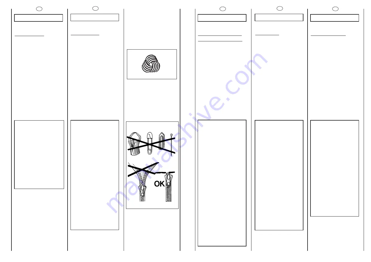 Candy CN 50 T User Instructions Download Page 19