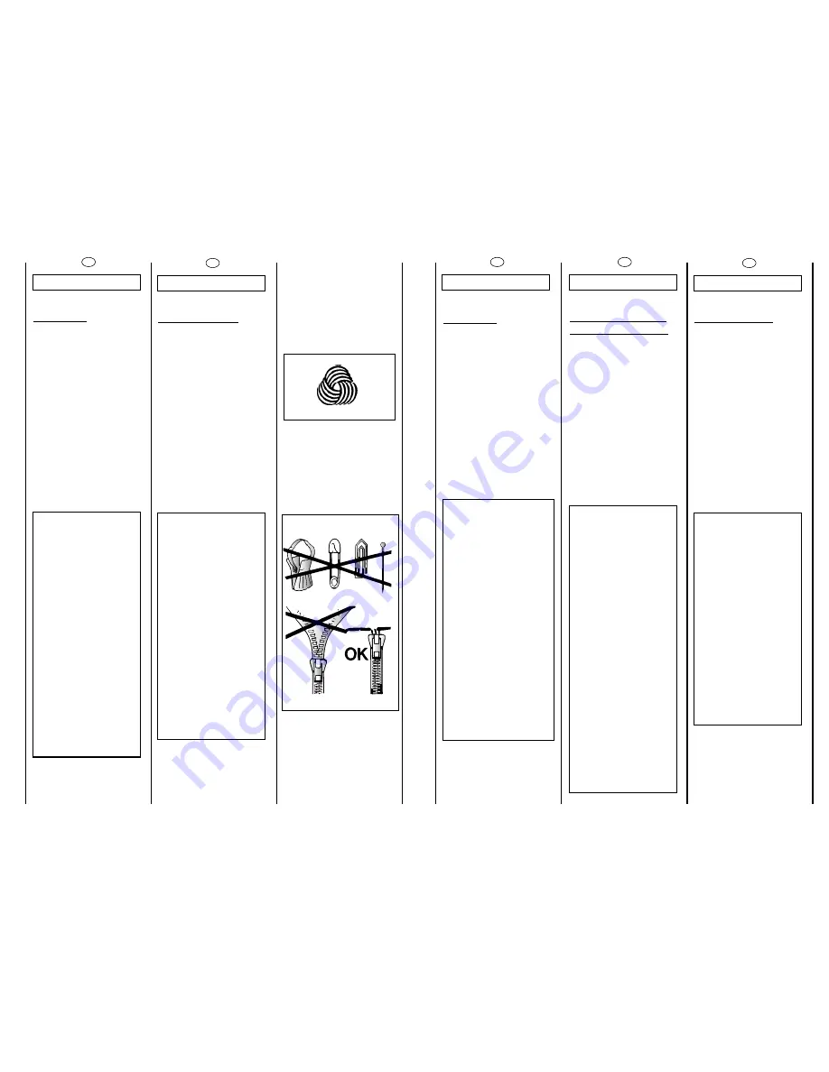 Candy CN 60 User Instructions Download Page 19