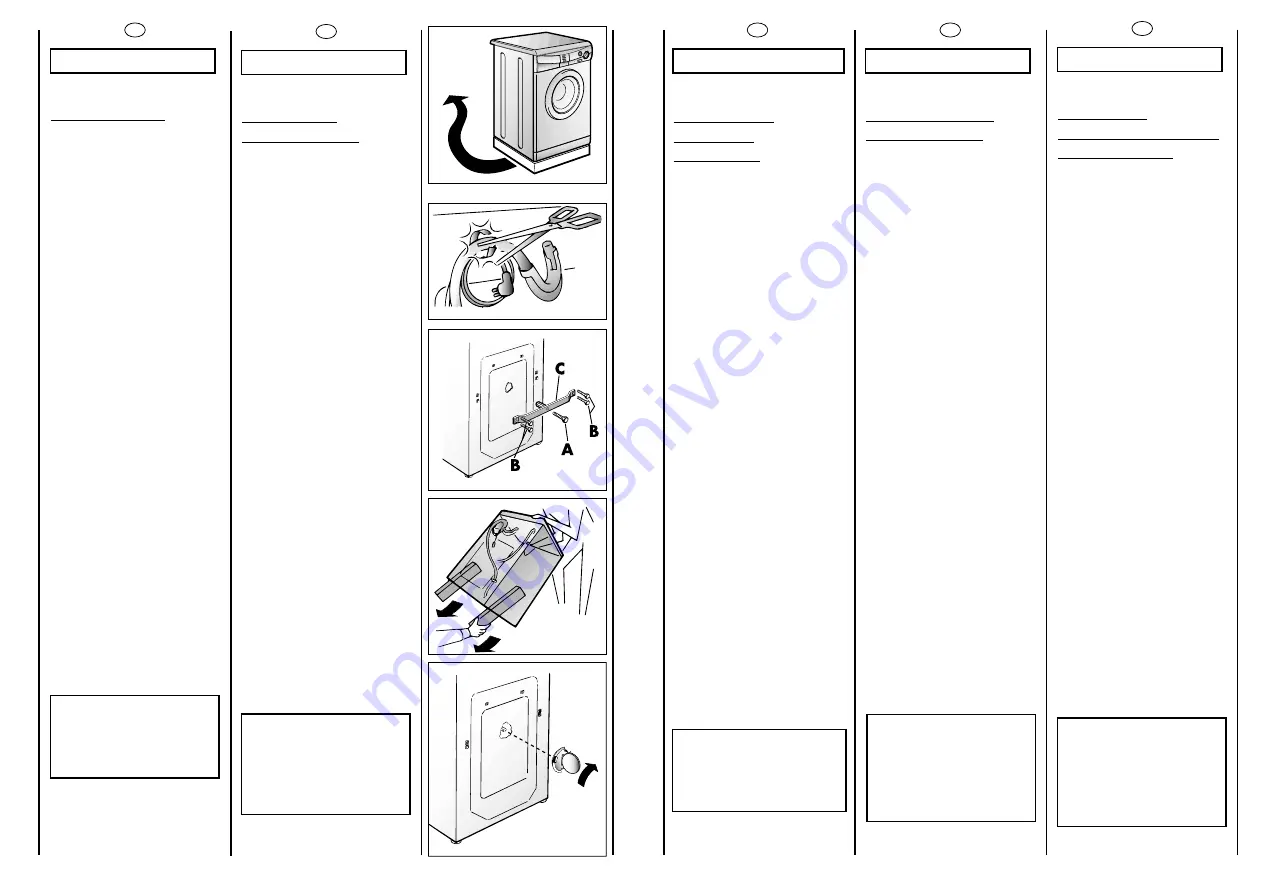 Candy CNE 89 T User Instructions Download Page 9