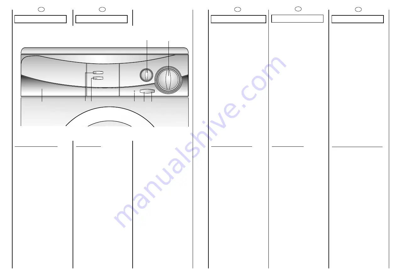 Candy CNE 89 T User Instructions Download Page 12