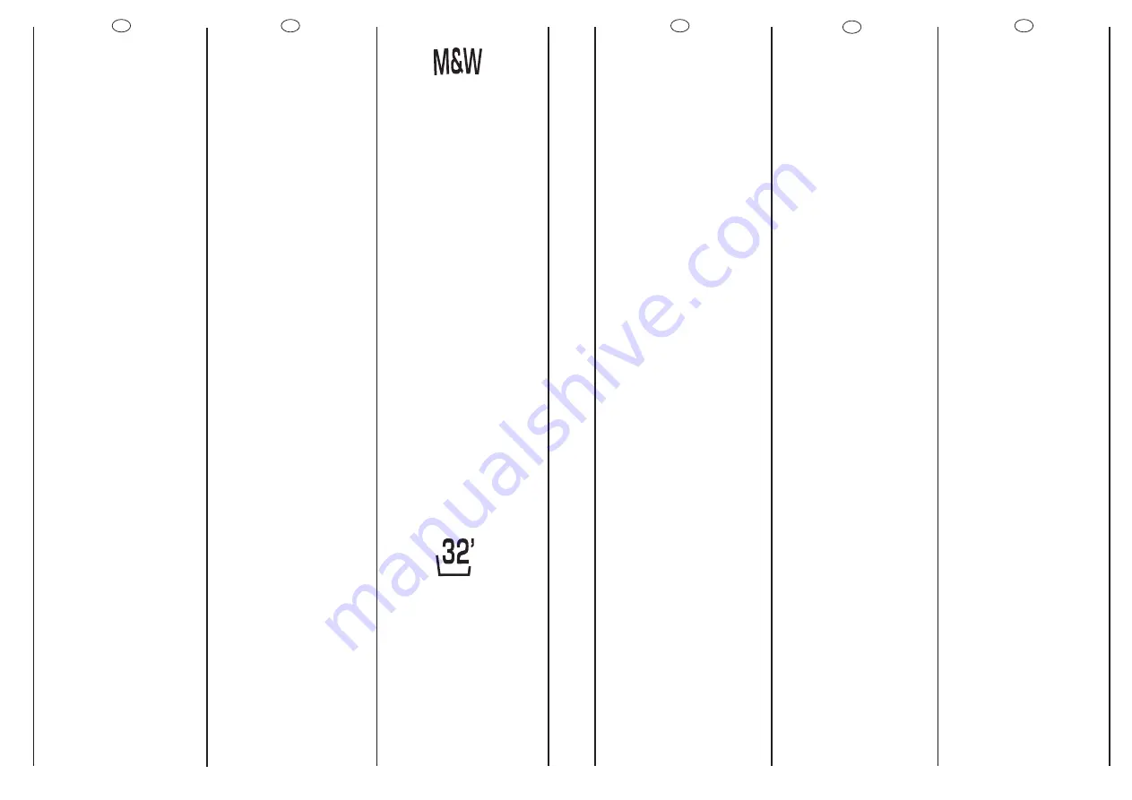 Candy CNL 105 User Instructions Download Page 26