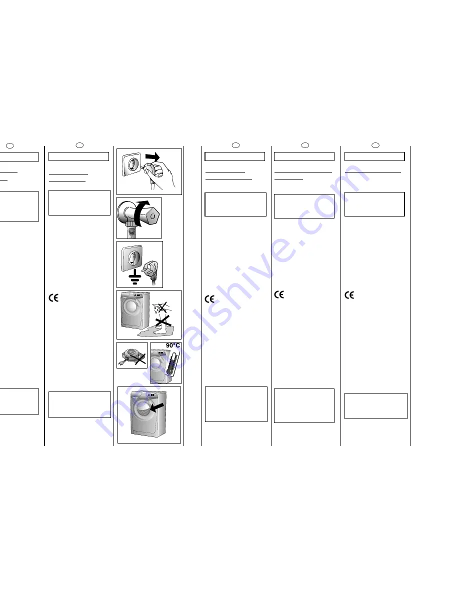 Candy CO 126 F User Instructions Download Page 6