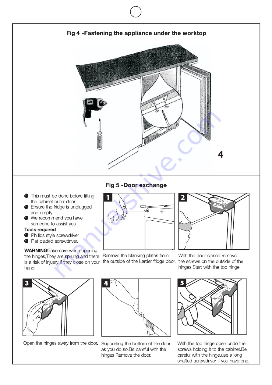 Candy CRU 164/1 Operation Manual Download Page 38