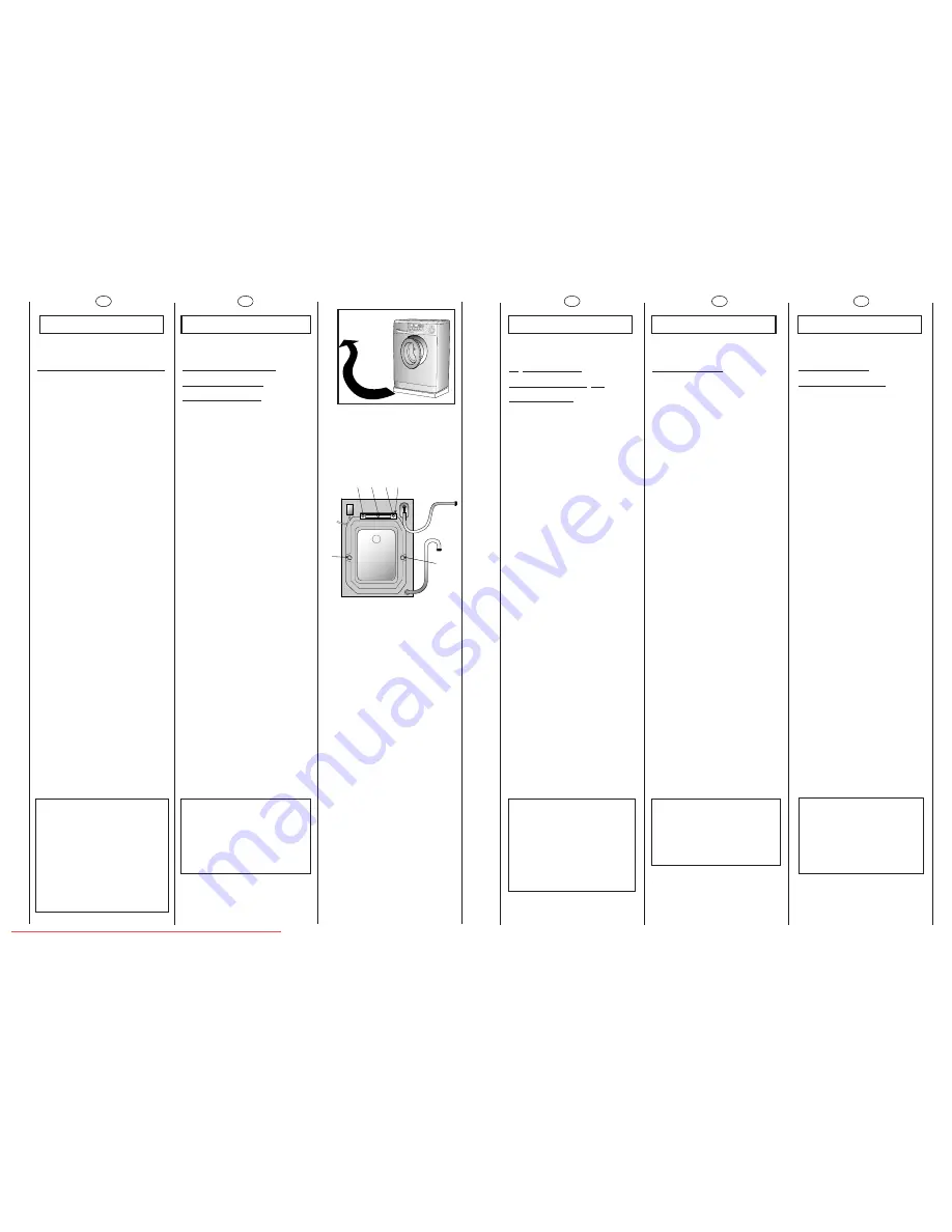 Candy CS 115 D User Instructions Download Page 9