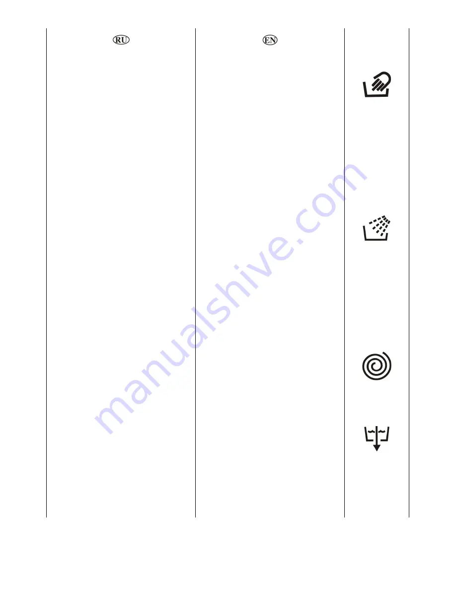 Candy CS2 108 User Instructions Download Page 27