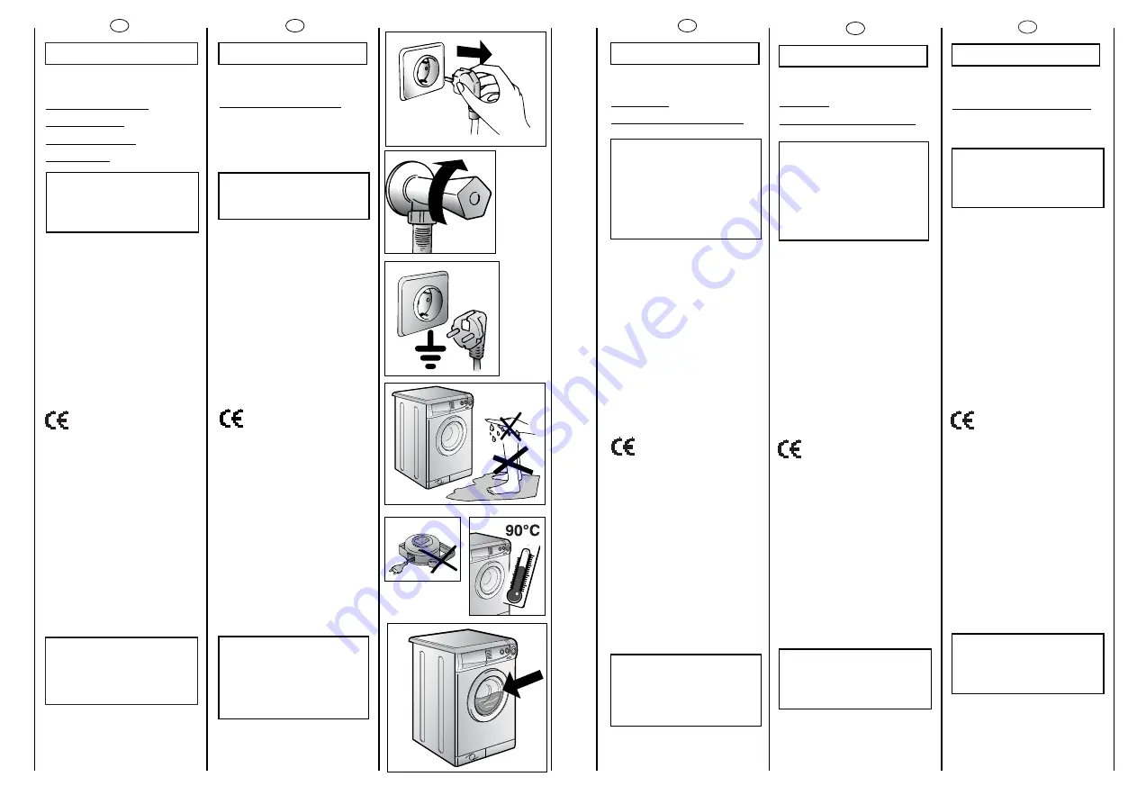 Candy CSBE 840 TS Скачать руководство пользователя страница 6