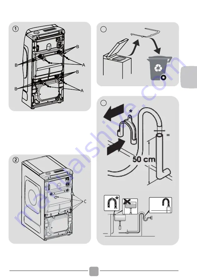 Candy CSTG27TET Manual Download Page 53