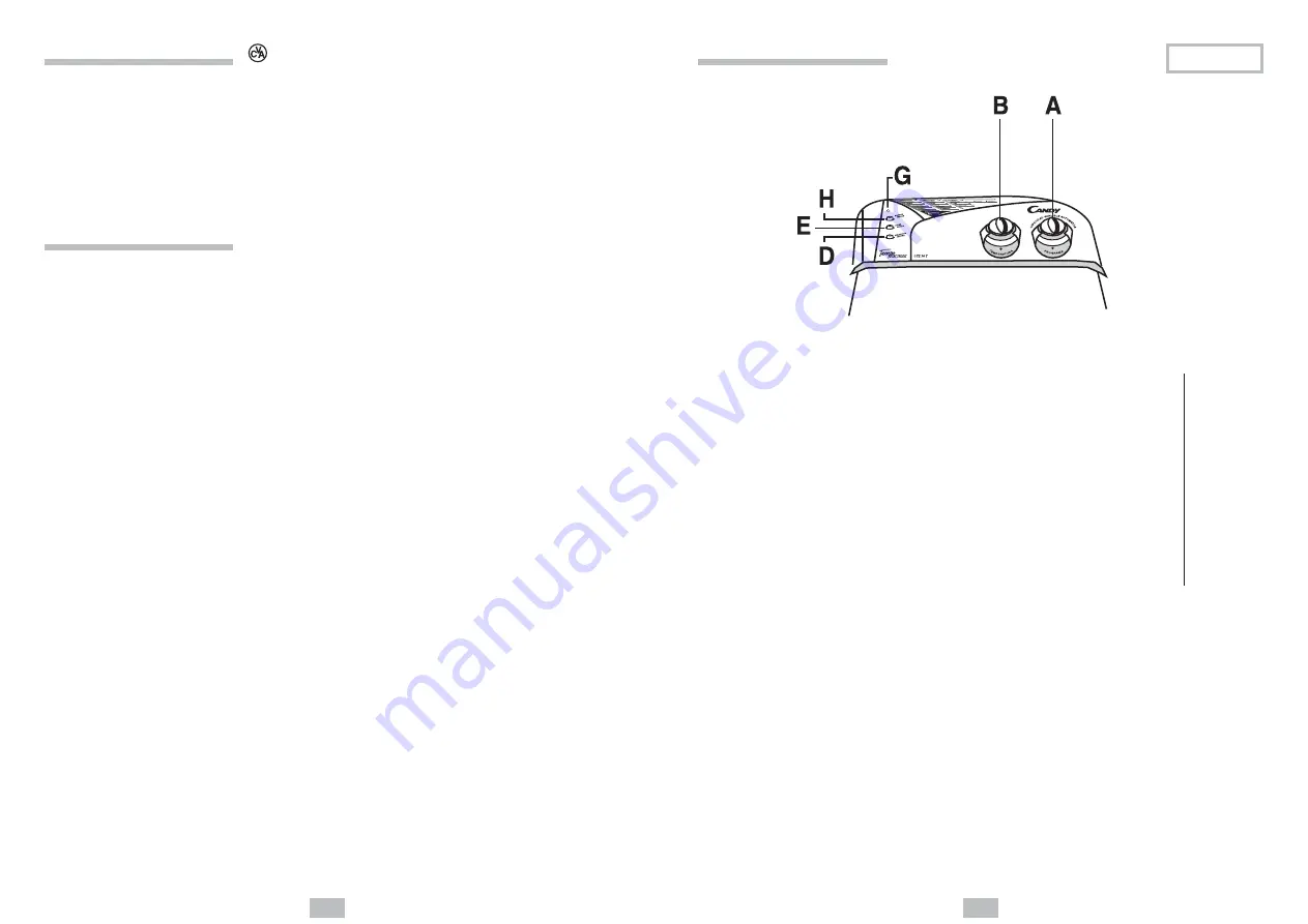 Candy CTE 106 TV Instruction Manual Download Page 4