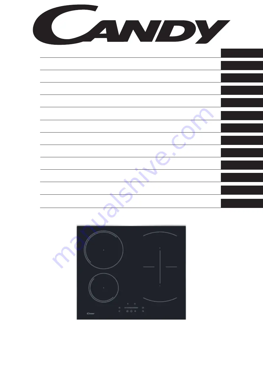 Candy CTP64SC/E1 Instruction Manual Download Page 2