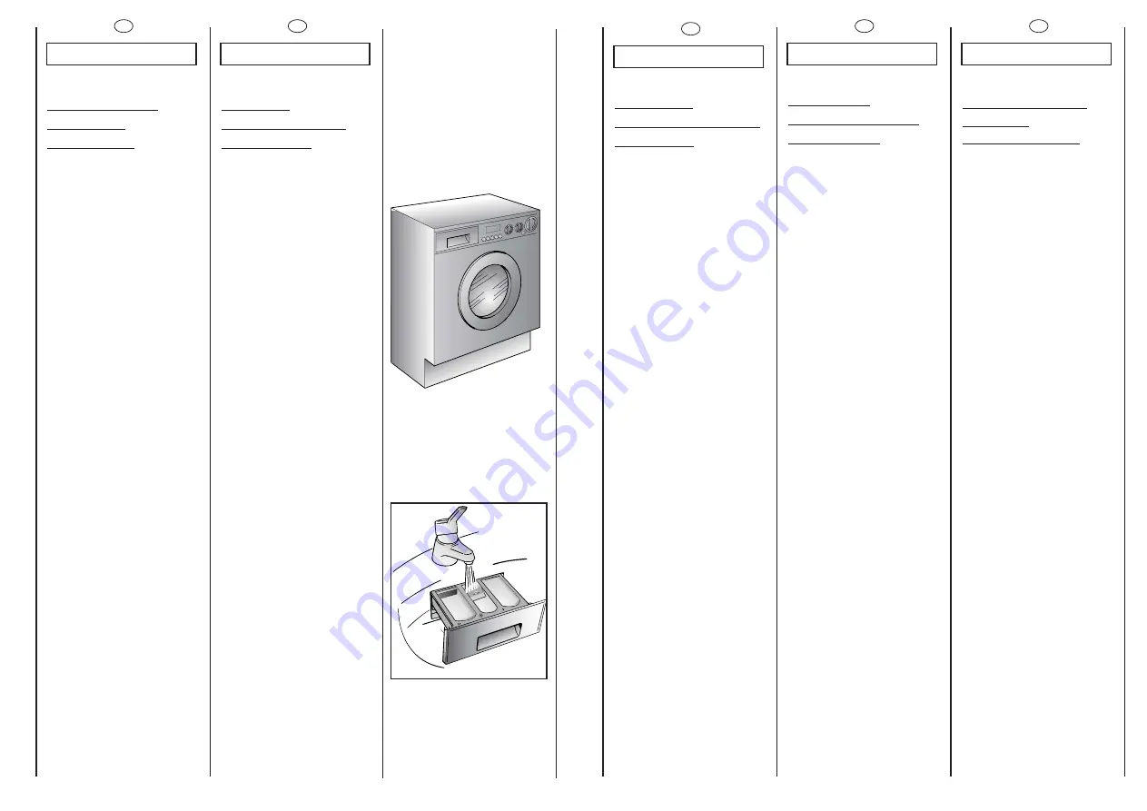 Candy CWB 100 User Instructions Download Page 34