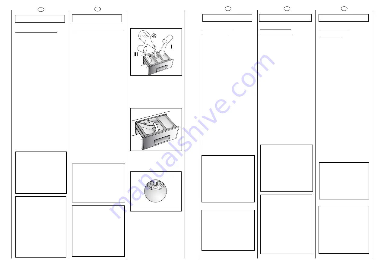 Candy CWB 1307 User Instructions Download Page 29