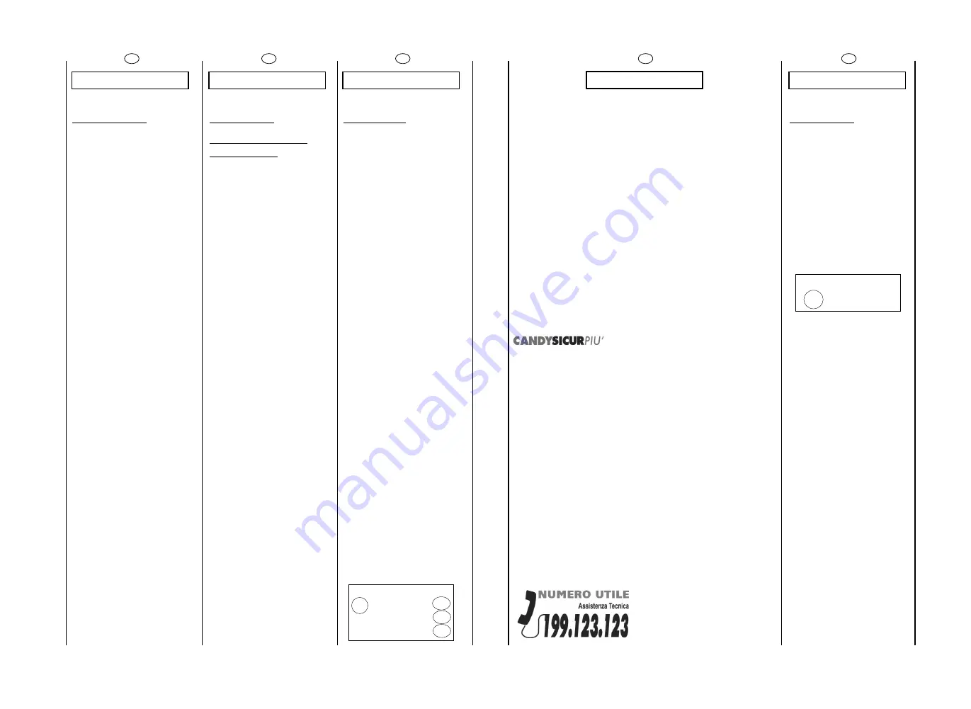 Candy EVO W 4963 D User Instructions Download Page 5