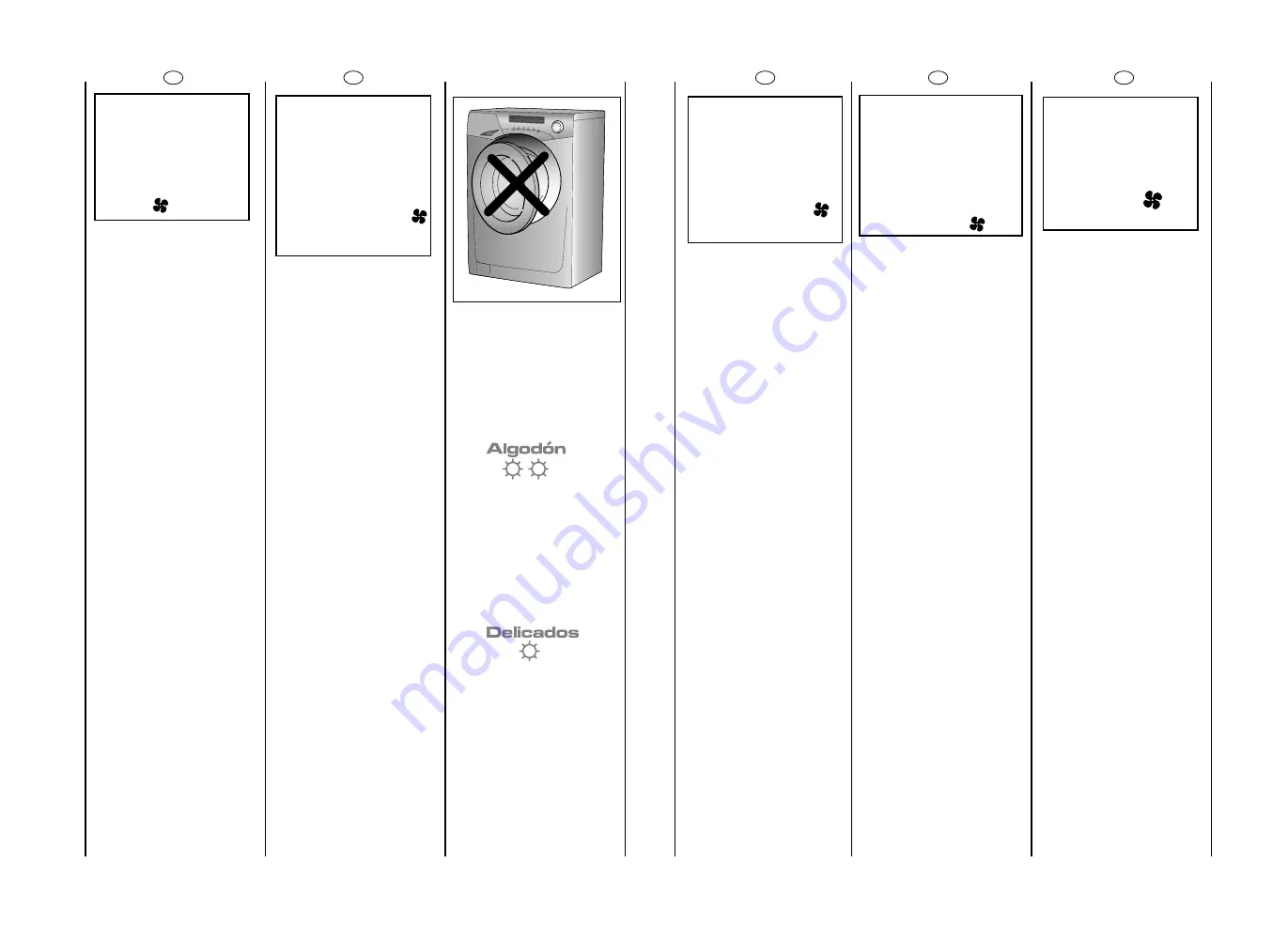 Candy EVO W 4963 D User Instructions Download Page 40