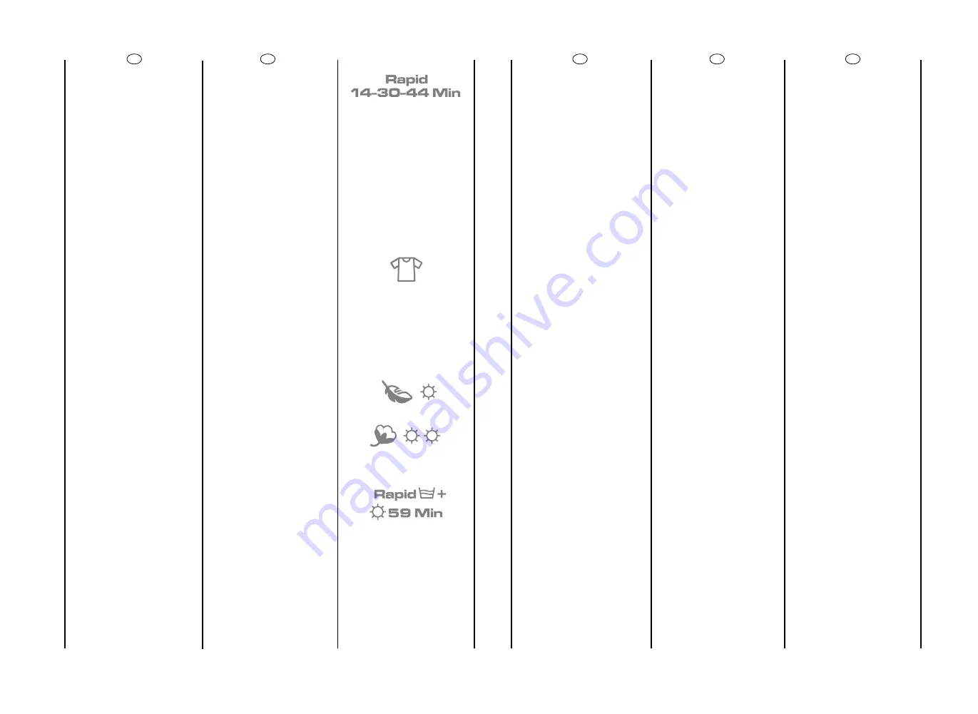 Candy EVO W 4964 L User Instructions Download Page 34