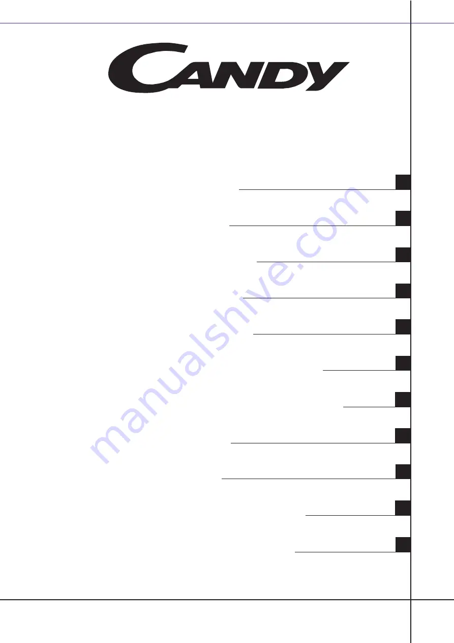 Candy FCC614BAE User Instructions Download Page 1