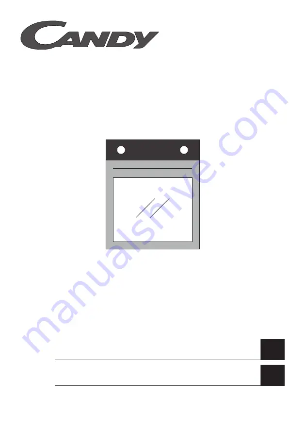 Candy FCM665B User Instructions Download Page 1