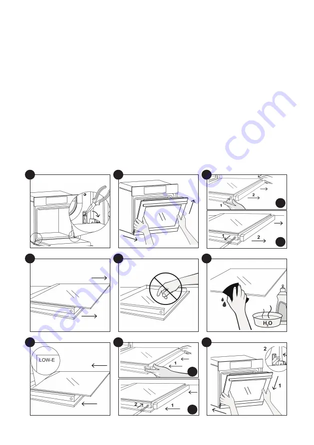 Candy FCT858 XRWF User Instructions Download Page 56