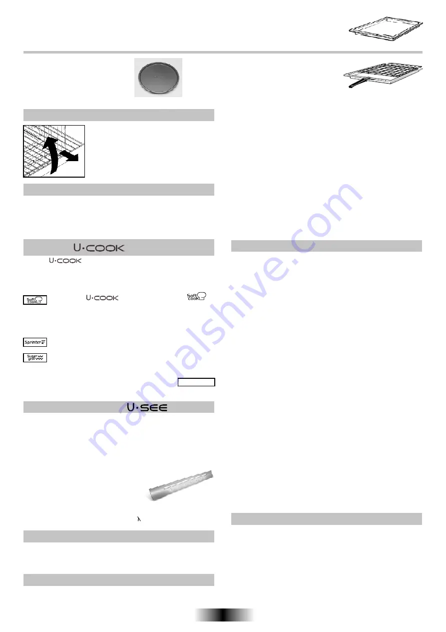 Candy FHP 827 X User Instructions Download Page 61