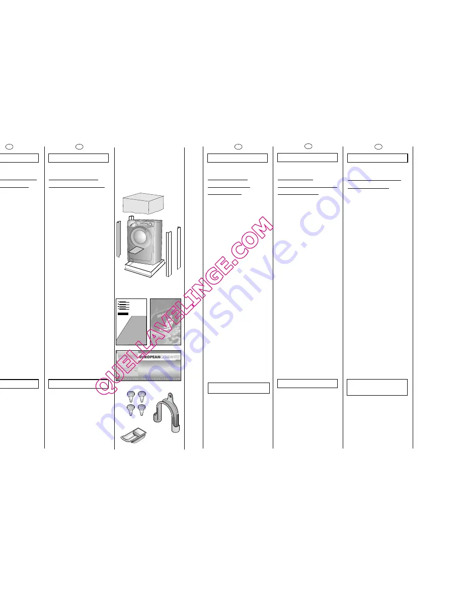 Candy GC1082D1 Скачать руководство пользователя страница 4