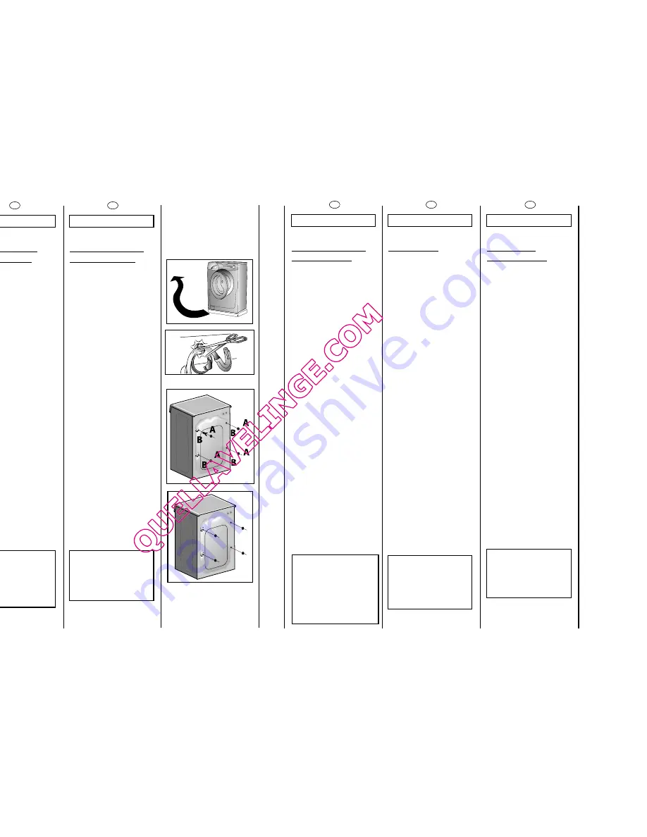 Candy GC1082D1 User Instructions Download Page 9