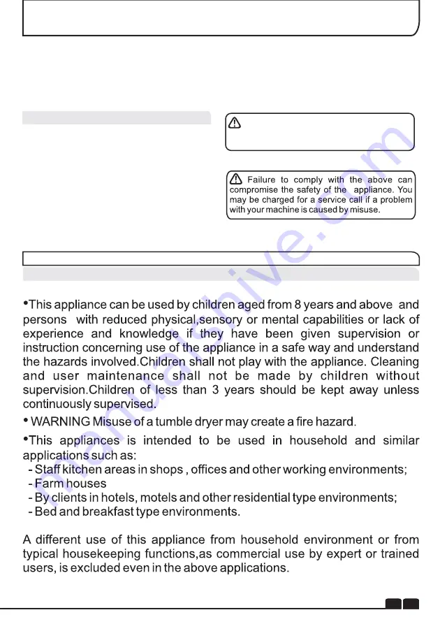 Candy GCV 590NC Instruction Book Download Page 3