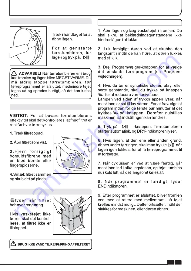 Candy GCV 590NC Instruction Book Download Page 51