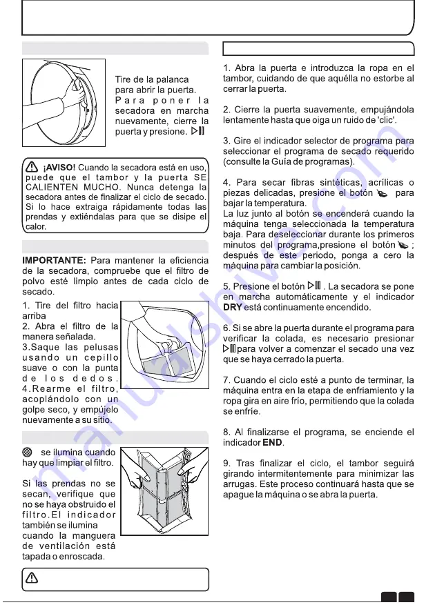 Candy GCV 590NC Instruction Book Download Page 77