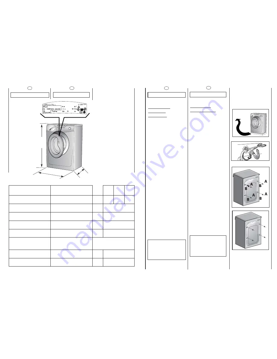 Candy GO 1272 D User Instructions Download Page 5