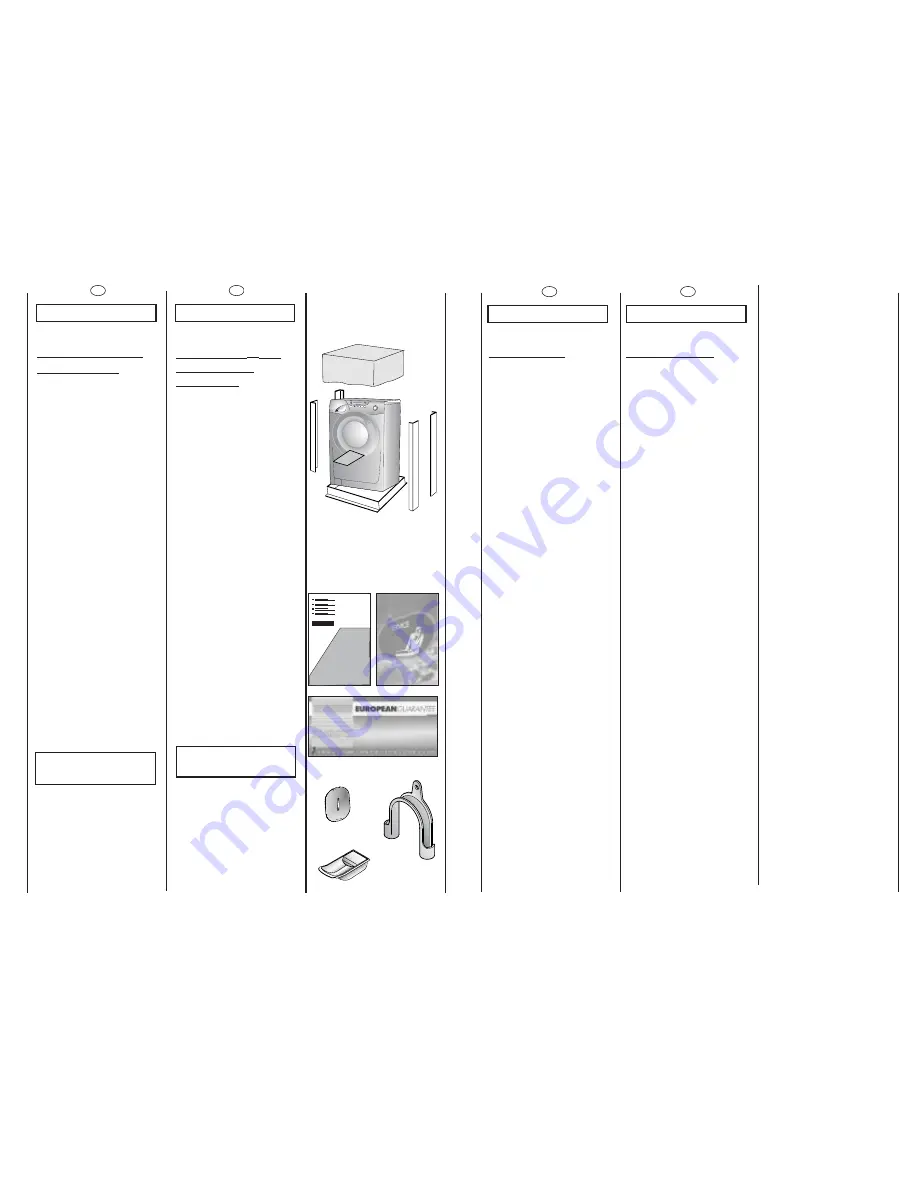 Candy GO 5100 D User Instructions Download Page 3