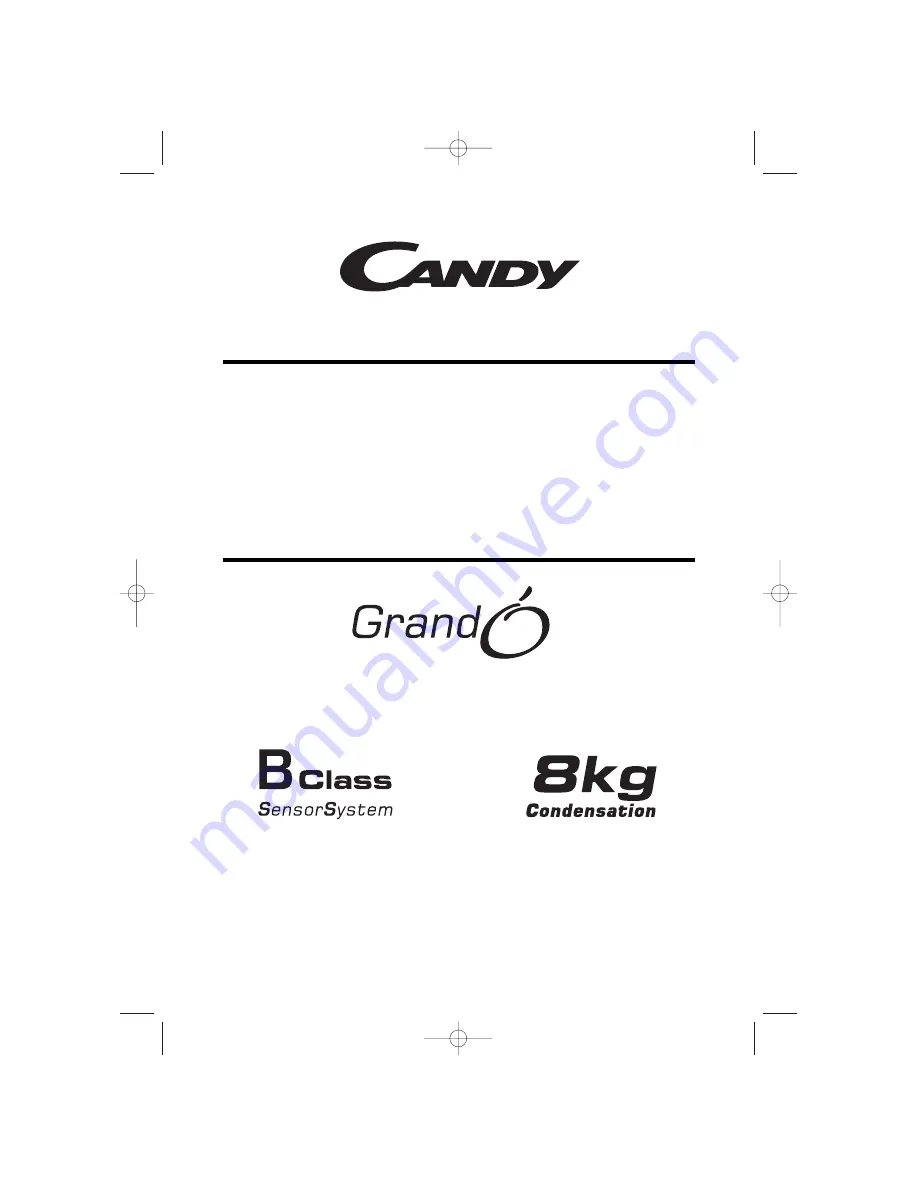 Candy GO DC 68G Instruction Book Download Page 1