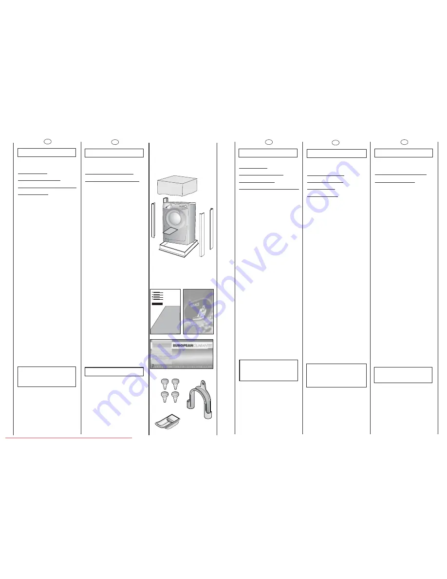 Candy go f 106 User Instruction Download Page 4