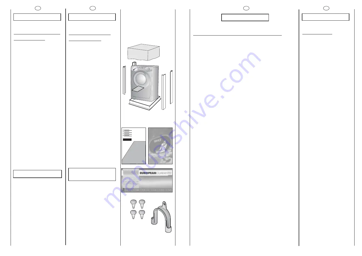 Candy GO W 264 D User Instruction Download Page 3