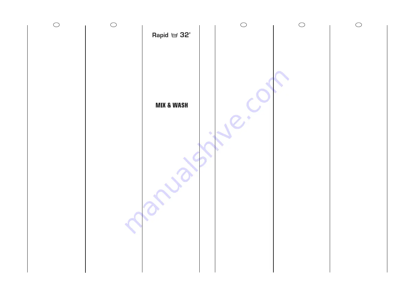 Candy GO W 465 User Instructions Download Page 30