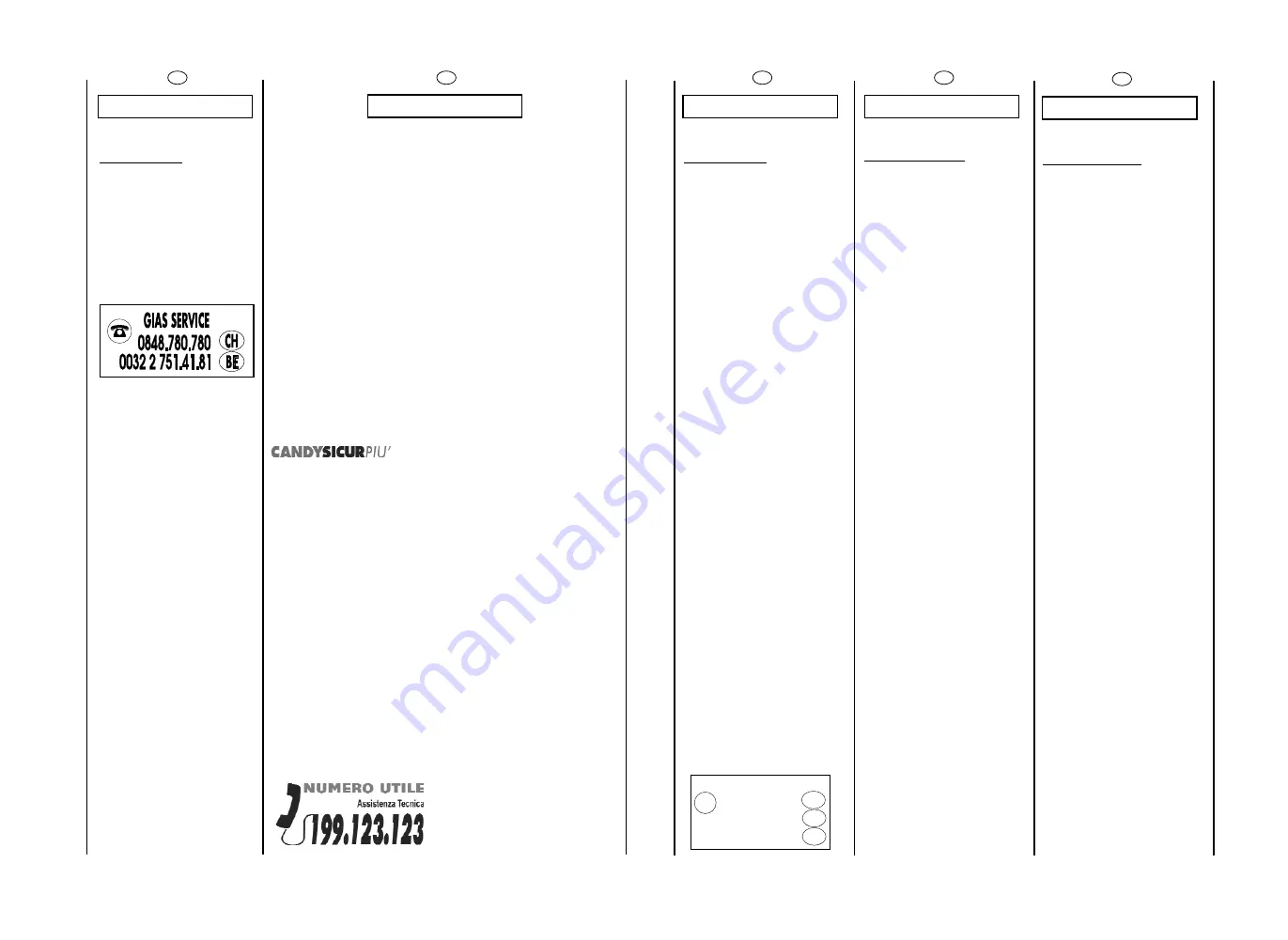 Candy GO W 475 Скачать руководство пользователя страница 5