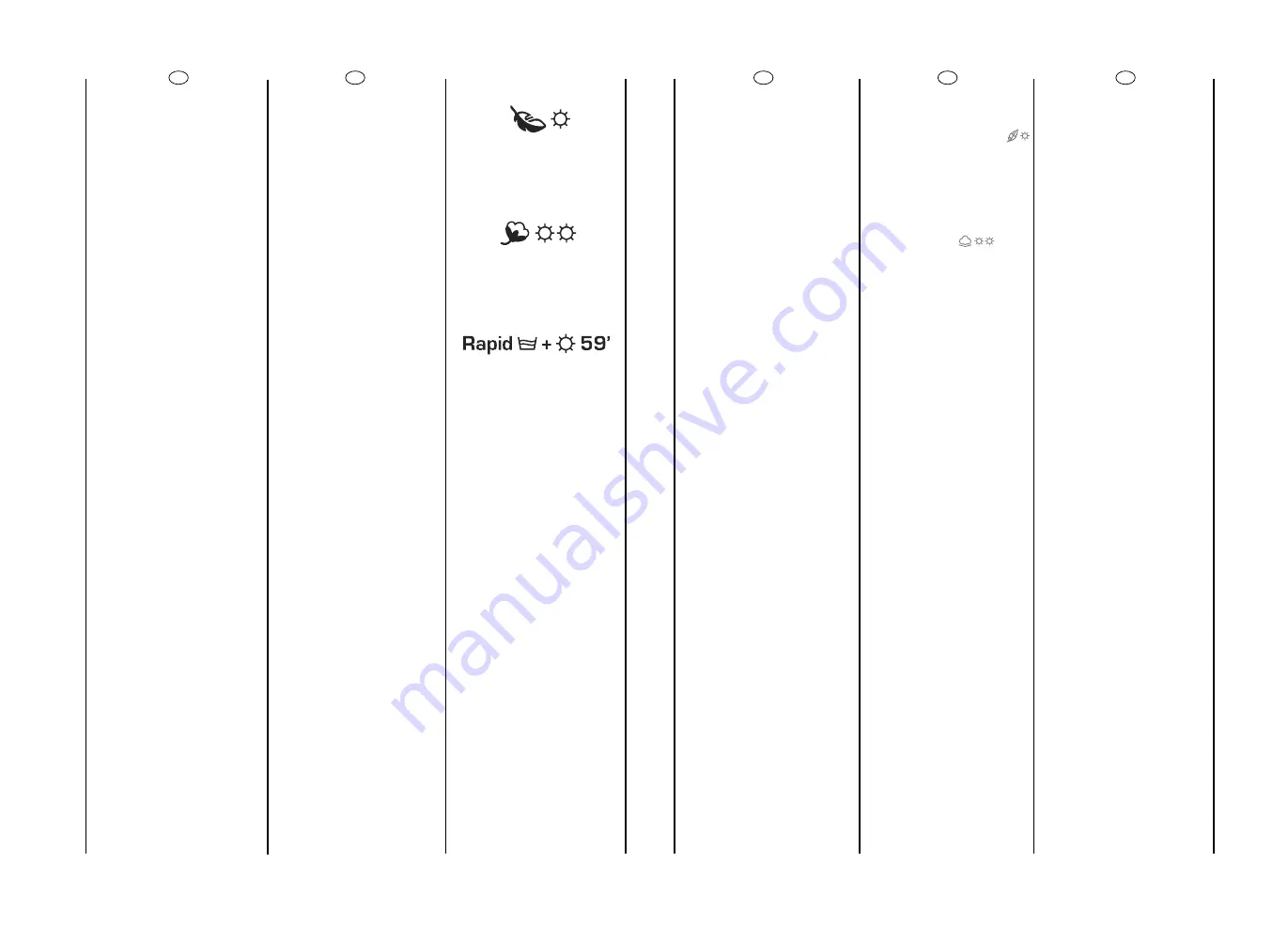 Candy GO W 475 User Instructions Download Page 31