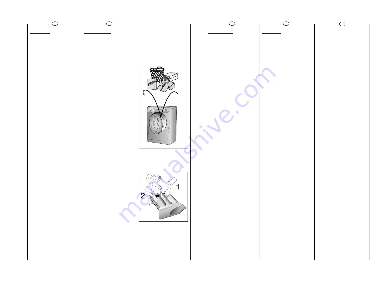 Candy GO W 475 User Instructions Download Page 35