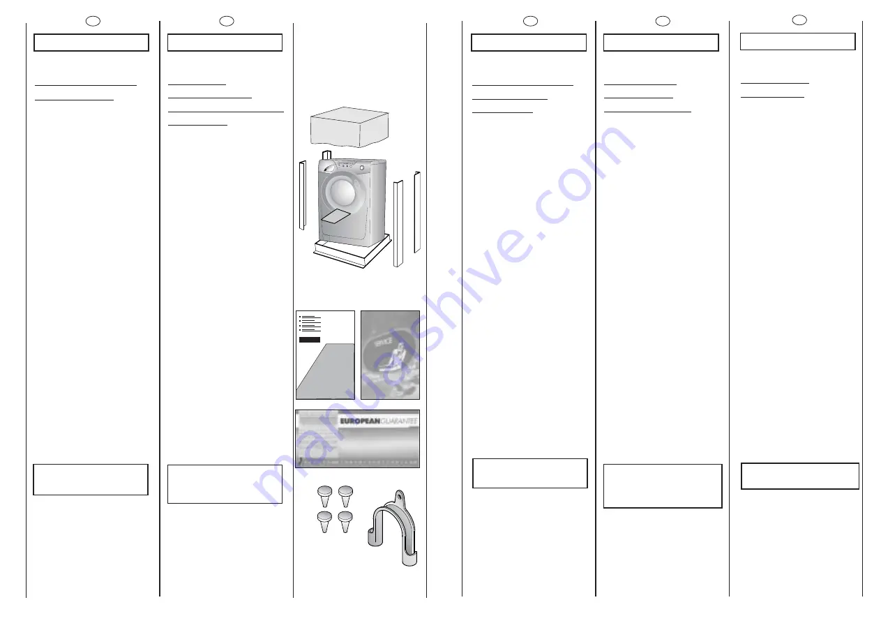 Candy GO4 User Instructions Download Page 4