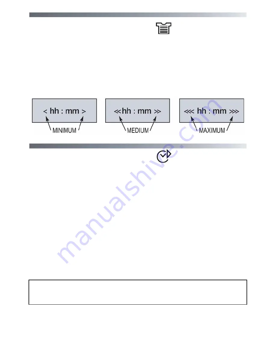 Candy GOY 105 TXT User Instructions Download Page 57