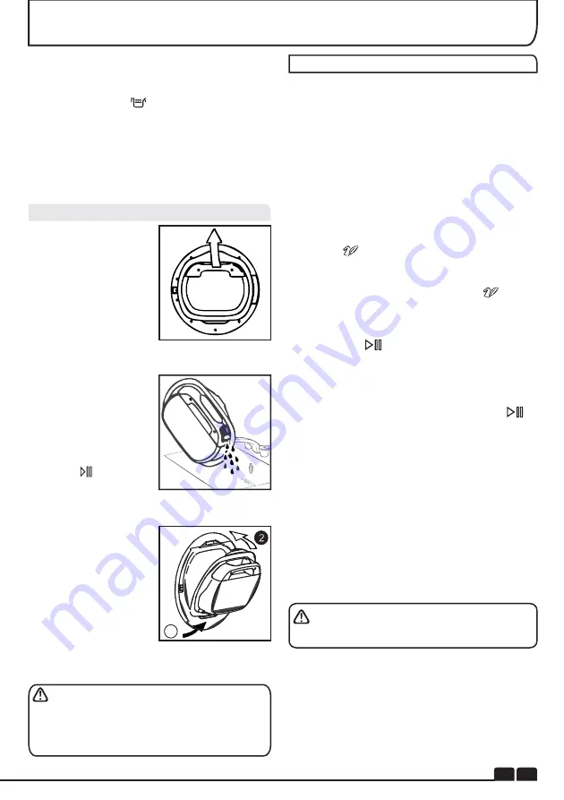 Candy Grand O Evo Easy Case Скачать руководство пользователя страница 11