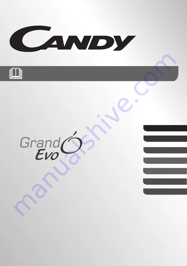 Candy Grando Evo EVOV 580NC Скачать руководство пользователя страница 1