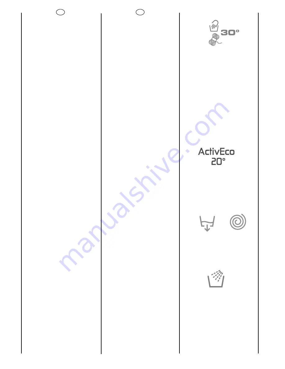 Candy Grand'O Evo User Instructions Download Page 25