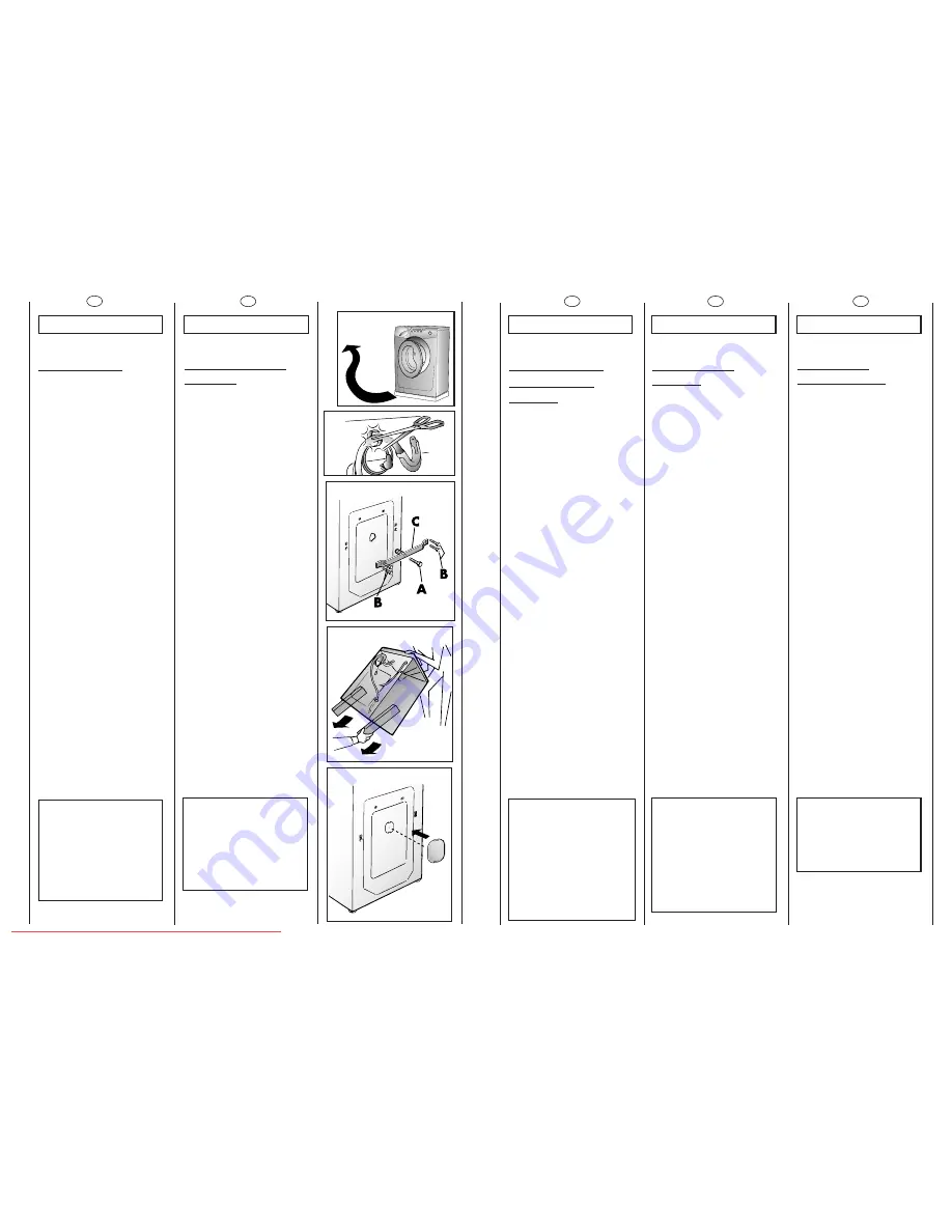 Candy Grando GO 610 User Instructions Download Page 9